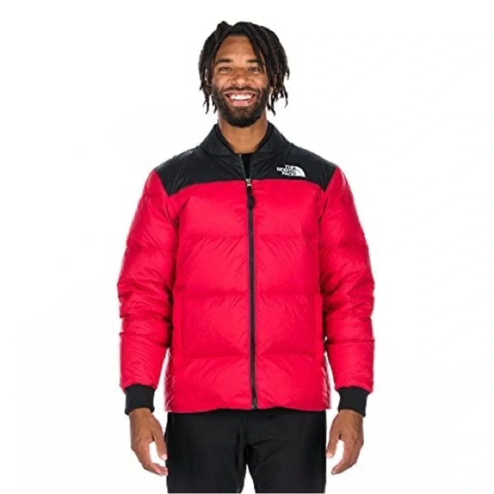 North face men’s Nordic 700 down bomber jacket Sz Small - Picture 2 of 4